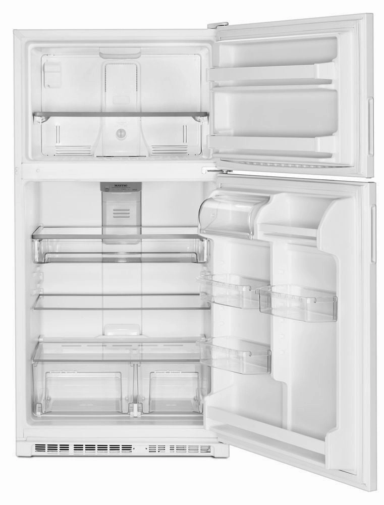 Maytag MRT311FFFH 33-Inch Wide Top Freezer Refrigerator With Powercold? Feature- 21 Cu. Ft.
