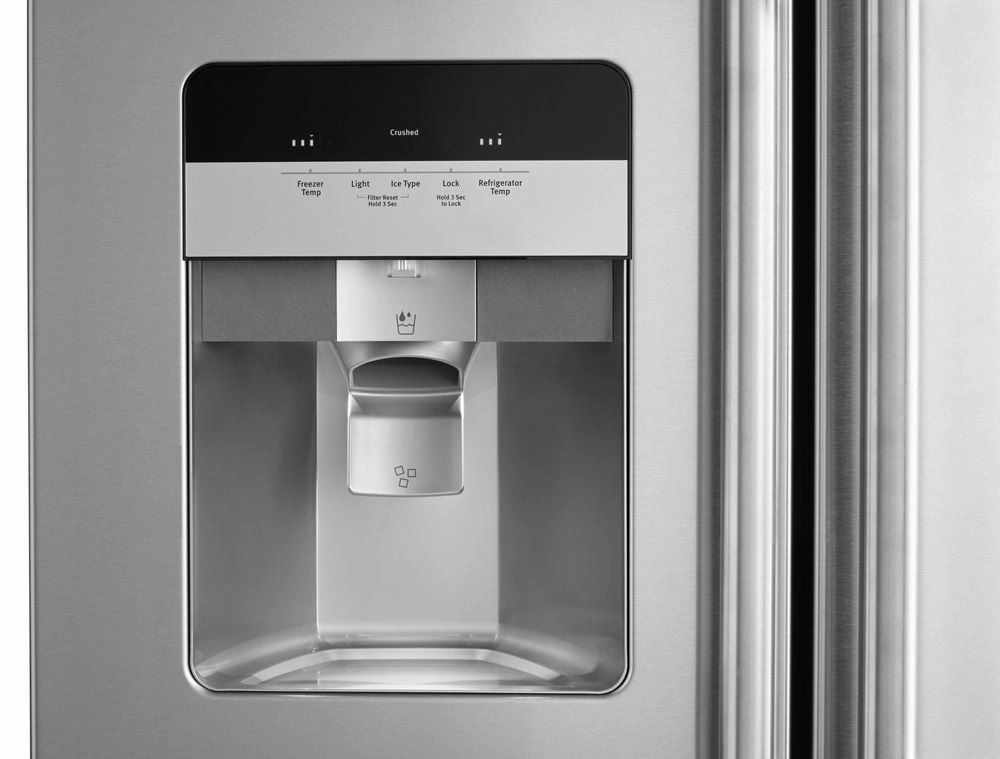 Maytag MSS25C4MGZ 36-Inch Wide Side-By-Side Refrigerator With Exterior Ice And Water Dispenser - 25 Cu. Ft.