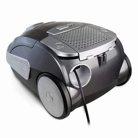 Mega Canister Vacuum Cleaner, 5Lit, 2000Watts, Grey