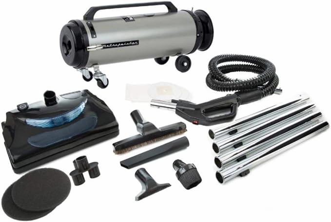 Metrovac PROFESSIONAL EVOLUTION  W/ ELECTRIC POWER NOZZLE COMPACT CANISTER VAC upright vacuum, stick vacuum