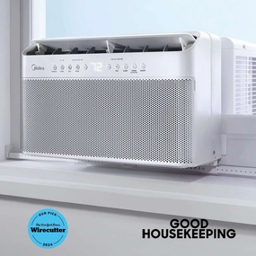 Midea 8,000 BTU U-shaped Window Air Conditioner - (MAW08V1QWT) air cooler,air condition,ac,air conditioners