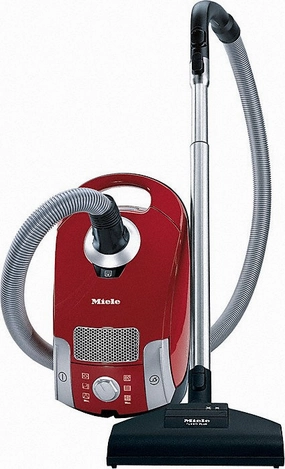 Miele Compact C1 HomeCare PowerLine, Ruby Red - SCAE0 robot vacuum, handheld vacuum
