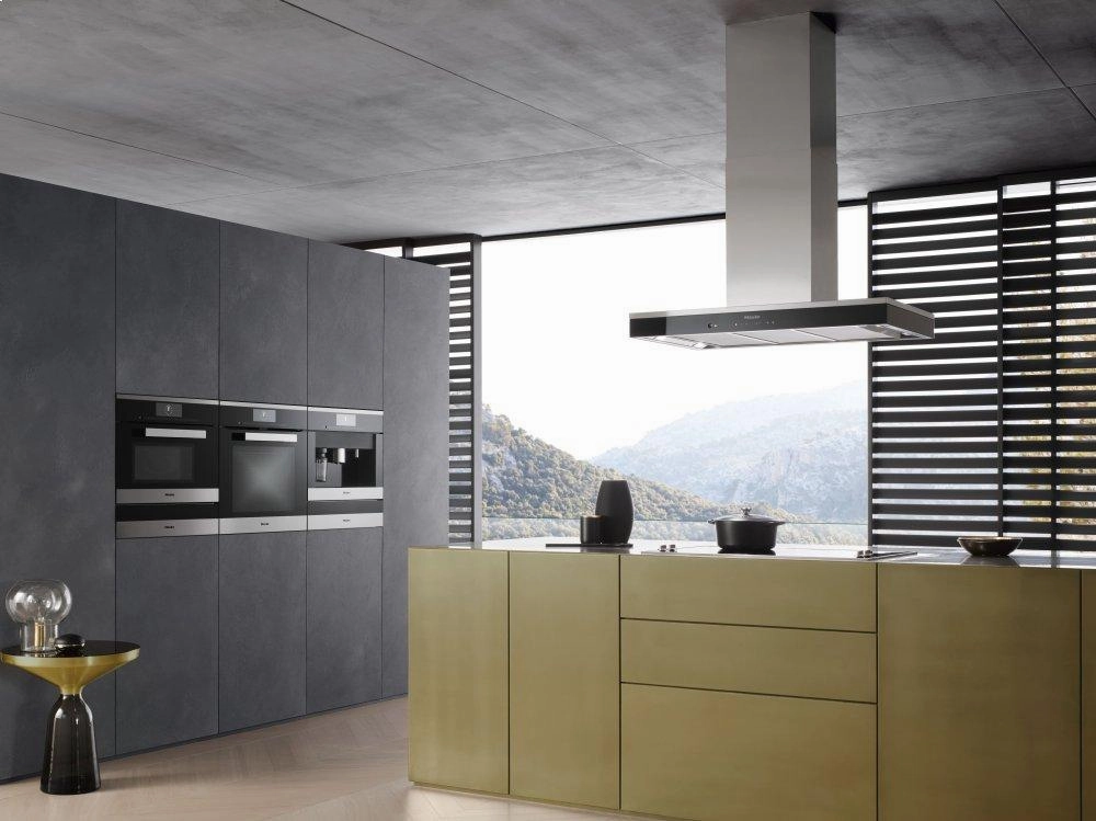 Miele DA6698DPURISTICVERSION6000STAINLESSSTEEL Da 6698 D Puristic Version 6000 - Island DCor Hood With Energy-Efficient Led Lighting And Touch Controls For Simple Operation.