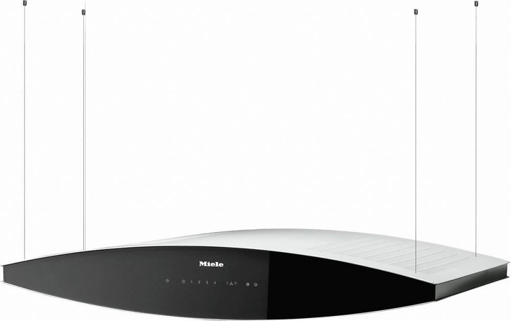 Miele DA7000D Da 7000 D Aura Am Island DCor Hood With Dimmable Halogen Lighting And Touch Controls For Convenient Operation. Ventilation Range Hoods high suction kitchen exhaust hood