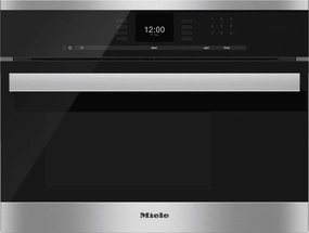 Miele DG6600  STAINLESS STEEL Dg 6600 - Built-In Steam Oven With A Large Text Display And Sensortronic Controls For Extra Convenience. Wall Ovens oven with smart temperature control