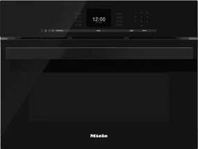 Miele DGC66001 Black- Steam Oven With Full-Fledged Oven Function And Xl Cavity Combines Two Cooking Techniques - Steam And Convection. Wall Ovens oven with smart temperature control