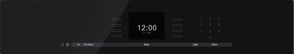 Miele DGC66001 Black- Steam Oven With Full-Fledged Oven Function And Xl Cavity Combines Two Cooking Techniques - Steam And Convection.