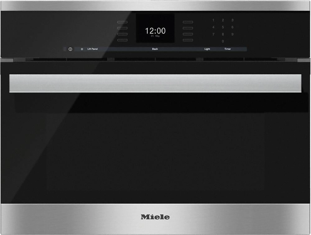 Miele DGC66001 Dgc 6600-1 Steam Oven With Full-Fledged Oven Function And Xl Cavity Combines Two Cooking Techniques - Steam And Convection. Wall Ovens 27 inch wall oven built-in