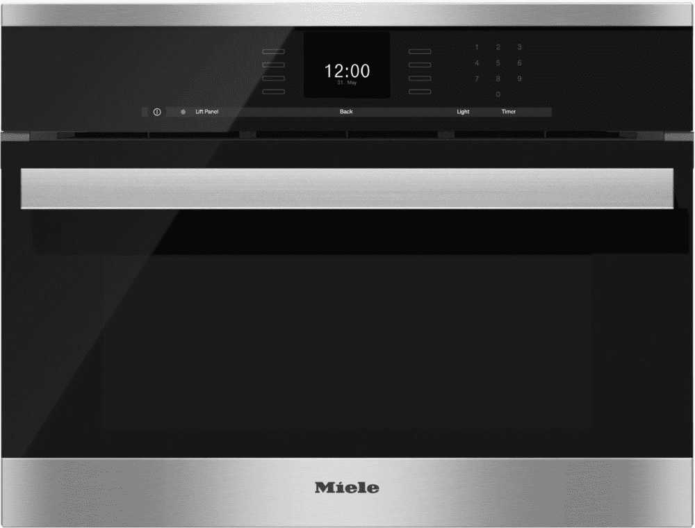 Miele DGC66001 Stainless Steel - Steam Oven With Full-Fledged Oven Function And Xl Cavity Combines Two Cooking Techniques - Steam And Convection. Wall Ovens oven with smart temperature control
