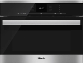 Miele DGC66001 Stainless Steel - Steam Oven With Full-Fledged Oven Function And Xl Cavity Combines Two Cooking Techniques - Steam And Convection. Wall Ovens oven with smart temperature control