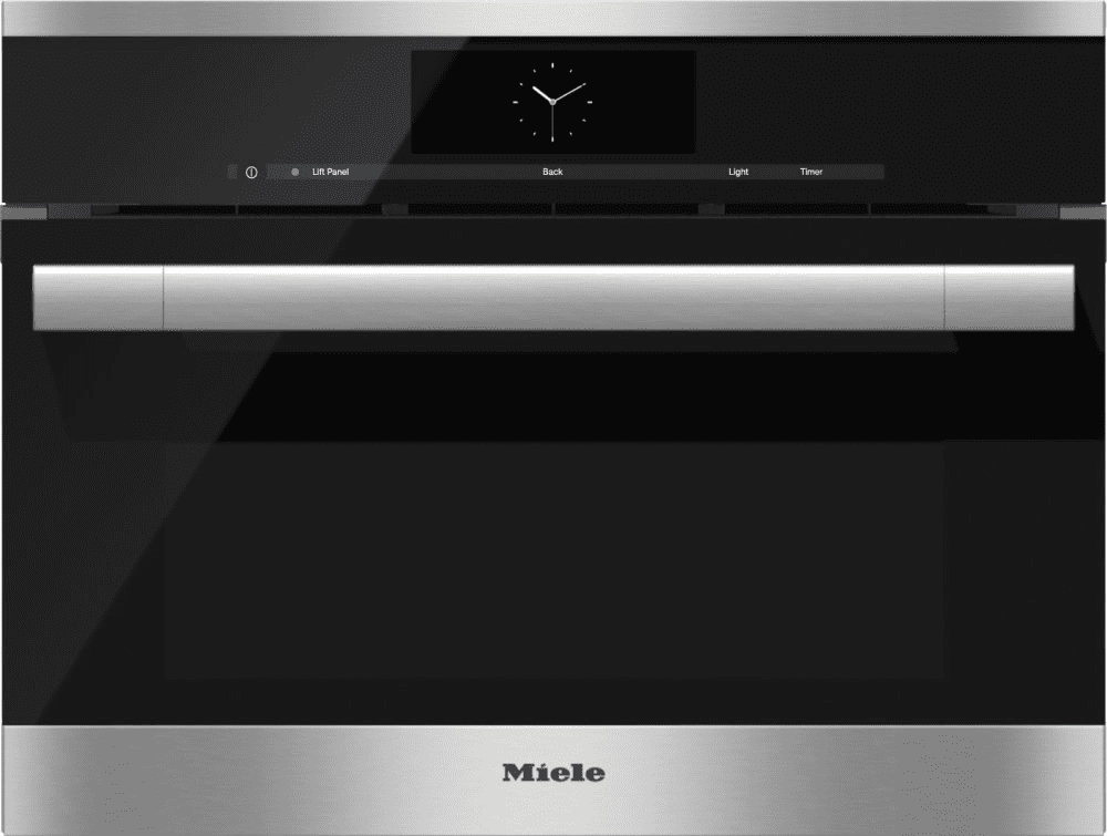 Miele DGC67001 Stainless Steel - Steam Oven With Full-Fledged Oven Function And Xl Cavity Combines Two Cooking Techniques - Steam And Convection. Wall Ovens oven with smart temperature control