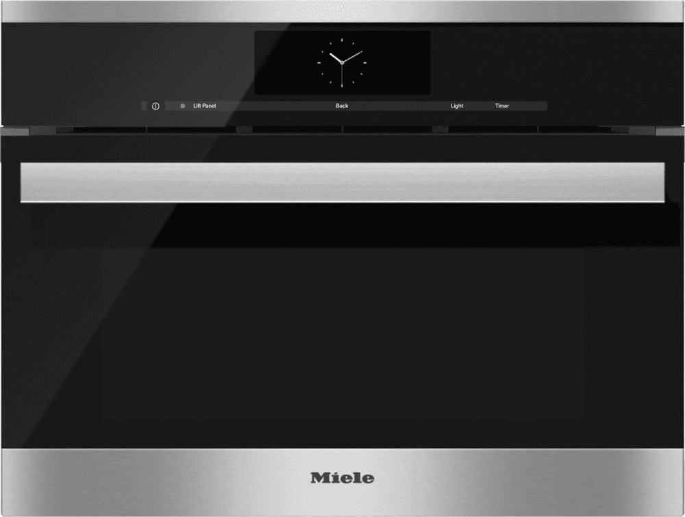 Miele DGC68001 Stainless Steel- Steam Oven With Full-Fledged Oven Function And Xl Cavity Combines Two Cooking Techniques - Steam And Convection. Wall Ovens oven with smart temperature control