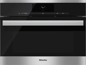 Miele DGC68001 Stainless Steel- Steam Oven With Full-Fledged Oven Function And Xl Cavity Combines Two Cooking Techniques - Steam And Convection. Wall Ovens oven with smart temperature control
