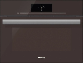 Miele DGC68001BW Dgc 6800-1 Steam Oven With Full-Fledged Oven Function And Xl Cavity Combines Two Cooking Techniques - Steam And Convection.- Truffle Brown Wall Ovens 27 inch wall oven built-in
