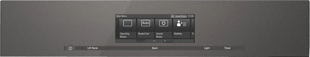 Miele DGC68001GY Dgc 6800-1 Steam Oven With Full-Fledged Oven Function And Xl Cavity Combines Two Cooking Techniques - Steam And Convection.- Graphite Grey