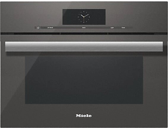 Miele DGC68001GY Dgc 6800-1 Steam Oven With Full-Fledged Oven Function And Xl Cavity Combines Two Cooking Techniques - Steam And Convection.- Graphite Grey Wall Ovens 27 inch wall oven built-in