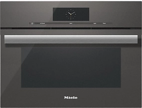 Miele DGC68001GY Dgc 6800-1 Steam Oven With Full-Fledged Oven Function And Xl Cavity Combines Two Cooking Techniques - Steam And Convection.- Graphite Grey Wall Ovens 27 inch wall oven built-in