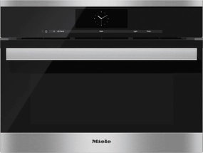 Miele DGC68051 Stainless Steel - Steam Oven With Full-Fledged Oven Function And Xl Cavity - The Miele All-Rounder With Water (Plumbed) Connection For Discerning Cooks. Wall Ovens oven with smart temperature control