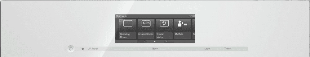 Miele DGC6865AM White - Steam Oven With Full-Fledged Oven Function And Xxl Cavity - The Miele All-Rounder With Water (Plumbed) Connection For Discerning Cooks.