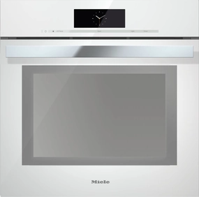 Miele DGC6865AM White - Steam Oven With Full-Fledged Oven Function And Xxl Cavity - The Miele All-Rounder With Water (Plumbed) Connection For Discerning Cooks. Wall Ovens oven with smart temperature control
