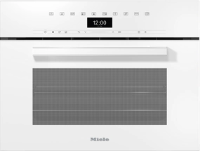 Miele DGC7440AMBRILLIANTWHITE Dgc 7440 Am - 24" Compact Combi-Steam Oven Xl For Steam Cooking, Baking, Roasting With Networking   Brilliantlight. Wall Ovens oven with smart temperature control
