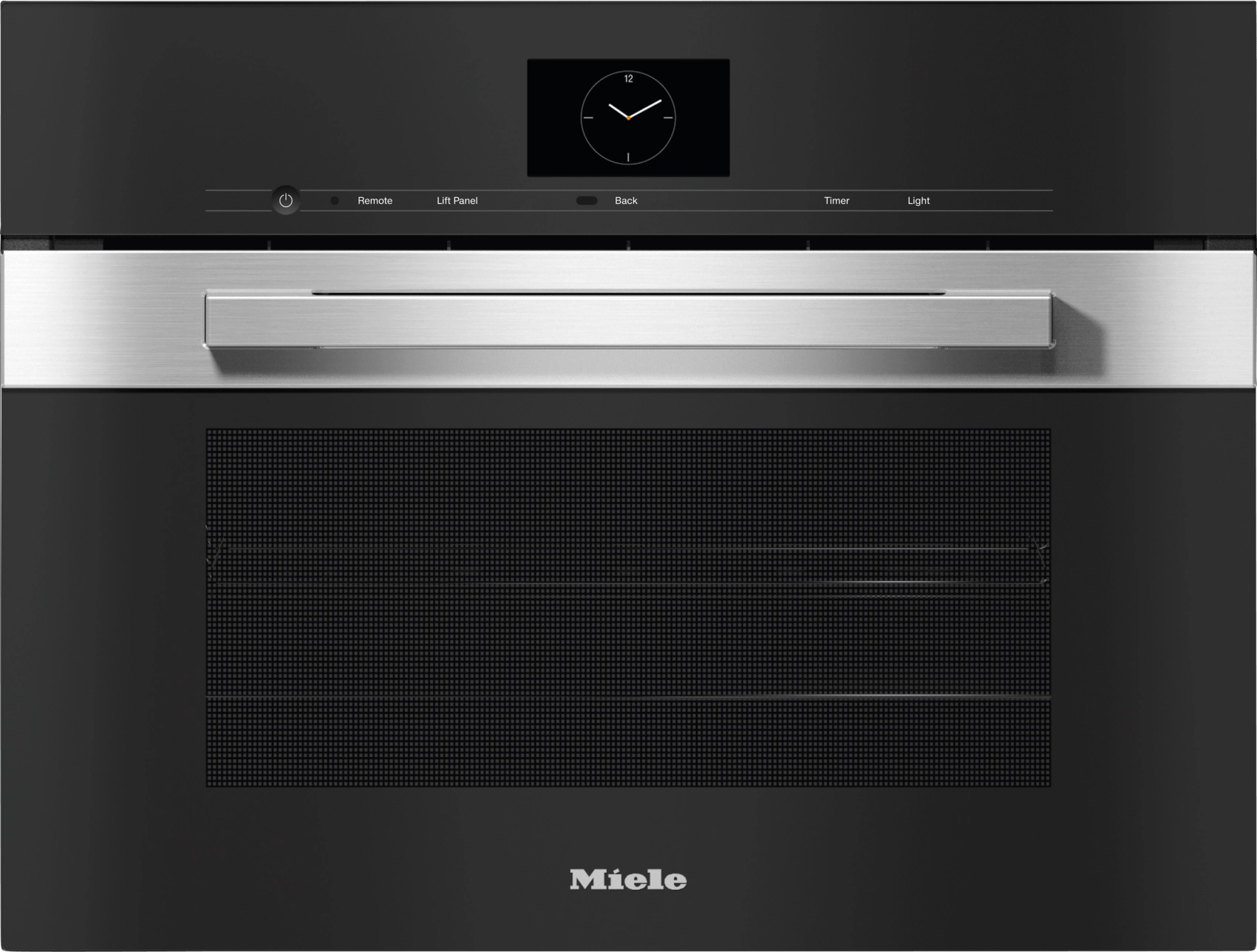 Miele DGC7640CTS Dgc 7640 Am - 24" Compact Combi-Steam Oven Xl For Steam Cooking, Baking, Roasting With Roast Probe   Menu Cooking. Wall Ovens convection wall oven with steam assist