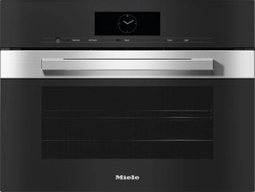 Miele DGC7840CTS Dgc 7840 Am - 24" Compact Combi-Steam Oven Xl For Steam Cooking, Baking, Roasting With Roast Probe   Menu Cooking. Wall Ovens convection wall oven with steam assist