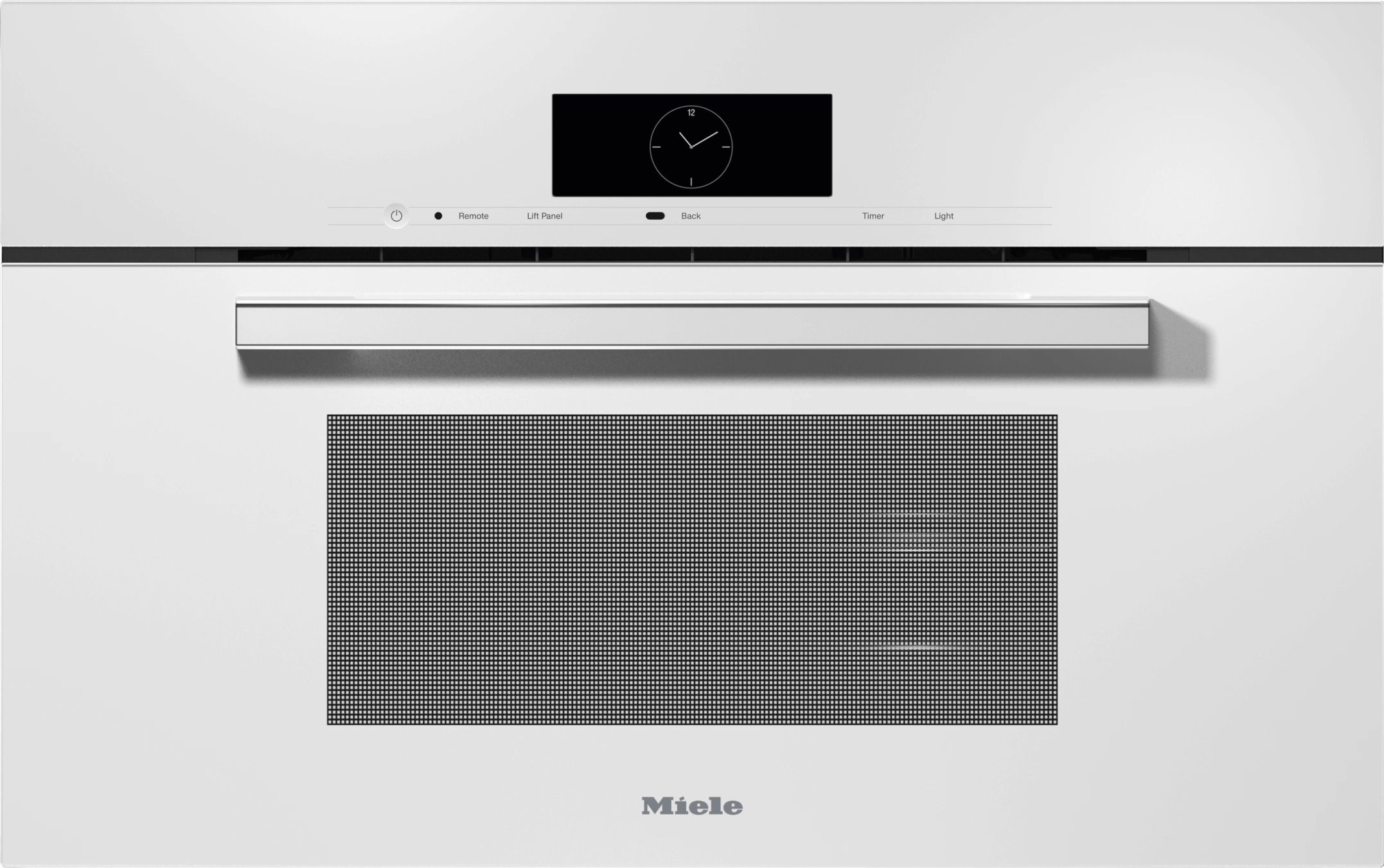 Miele DGC7870 WHITE 30" Compact Combi-Steam Oven Xl For Steam Cooking, Baking, Roasting With Roast Probe   Menu Cooking. Wall Ovens oven with smart temperature control