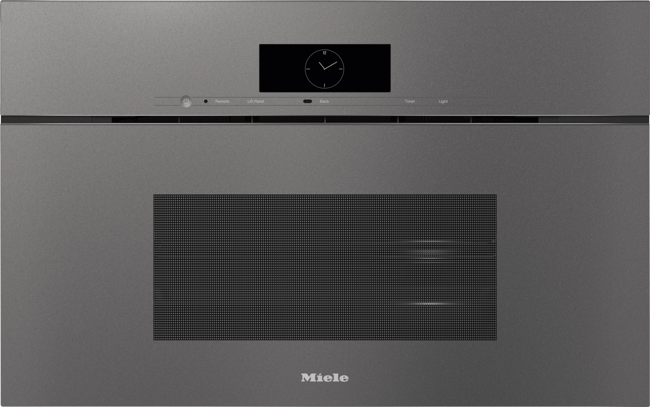 Miele DGC7870X GREY  30" Handleless Compact Combi-Steam Oven Xl For Steam Cooking, Baking, Roasting With Roast Probe   Menu Cooking. Wall Ovens oven with smart temperature control