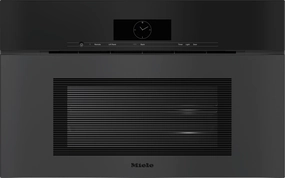 Miele DGC7870XOBM Dgc 7870X - 30" Handleless Compact Combi-Steam Oven Xl For Steam Cooking, Baking, Roasting With Roast Probe   Menu Cooking. Wall Ovens convection wall oven with steam assist