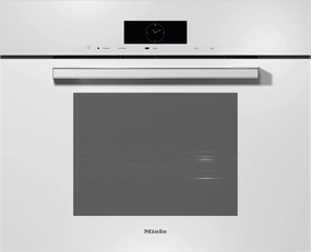 Miele DGC7880BW Dgc 7880 - 30" Combi-Steam Oven Xxl For Steam Cooking, Baking, Roasting With Roast Probe   Menu Cooking. Wall Ovens convection wall oven with steam assist