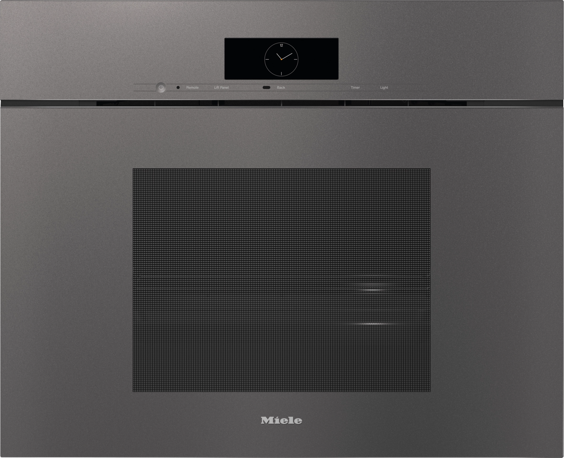 Miele DGC7880X GREY   30" Handleless Combi-Steam Oven Xxl For Steam Cooking, Baking, Roasting With Roast Probe   Menu Cooking. Wall Ovens oven with smart temperature control