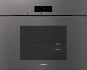 Miele DGC7880X GREY   30" Handleless Combi-Steam Oven Xxl For Steam Cooking, Baking, Roasting With Roast Probe   Menu Cooking. Wall Ovens oven with smart temperature control