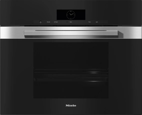 Miele DGC7885CLEANTOUCHSTEEL  30" Combi-Steam Oven Xxl With Directwater Plus For Steam Cooking, Baking, Roasting With Roast Probe   Menu Cooking. Wall Ovens oven with smart temperature control