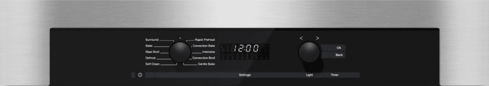 Miele H6180BP STAINLESS STEEL H 6180 Bp - 30 Inch Convection Oven With Self Clean For Easy Cleaning.