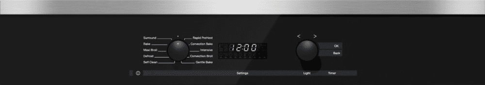 Miele H6280BP Stainless Steel - 30 Inch Convection Oven With Self Clean For Easy Cleaning.