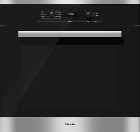Miele H6280BP Stainless Steel - 30 Inch Convection Oven With Self Clean For Easy Cleaning. Wall Ovens oven with smart temperature control
