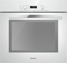 Miele H6280BP White- 30 Inch Convection Oven With Self Clean For Easy Cleaning. Wall Ovens oven with smart temperature control