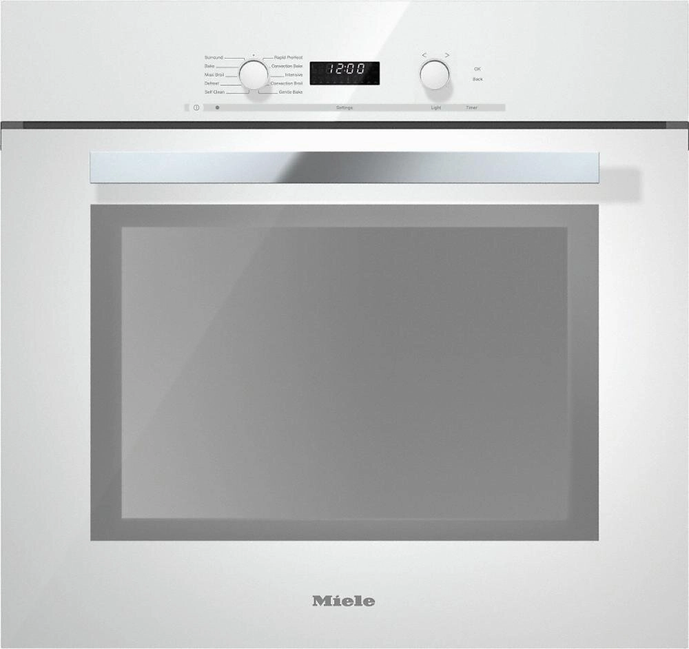 Miele H6280BPBRWS H 6280 Bp 30 Inch Convection Oven With Self Clean For Easy Cleaning. Wall Ovens oven with smart temperature control