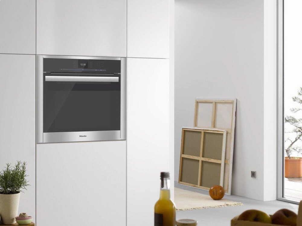 Miele H6560BAM STAINLESS STEEL H 6560 B Am - 24 Inch Convection Oven With Perfectclean For Very Easy Cleaning At An Attractive Entry Level Price.