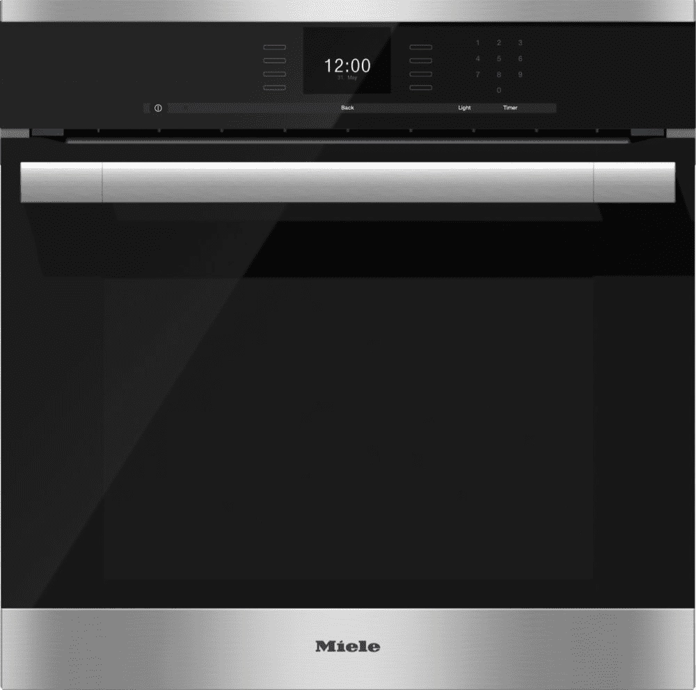 Miele H6560BAM STAINLESS STEEL H 6560 B Am - 24 Inch Convection Oven With Perfectclean For Very Easy Cleaning At An Attractive Entry Level Price. Wall Ovens oven with smart temperature control