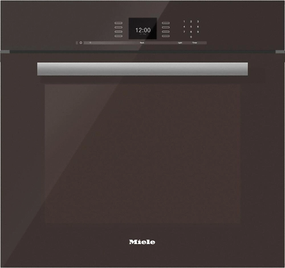 Miele H6680BPBW H 6680 Bp 30 Inch Convection Oven With Touch Controls And Masterchef Programs For Perfect Results.- Truffle Brown Wall Ovens 27 inch wall oven built-in