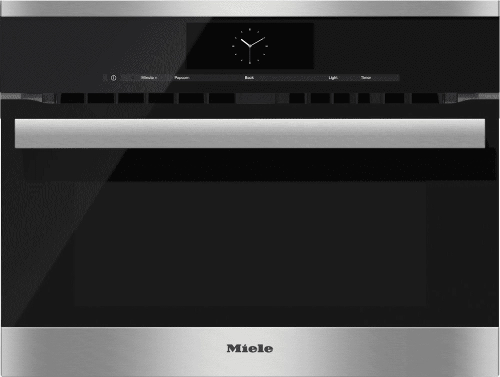 Miele H6800BM Stainless Steel- 24 Inch Speed Oven The All-Rounder That Fulfils Every Desire. Wall Ovens oven with smart temperature control