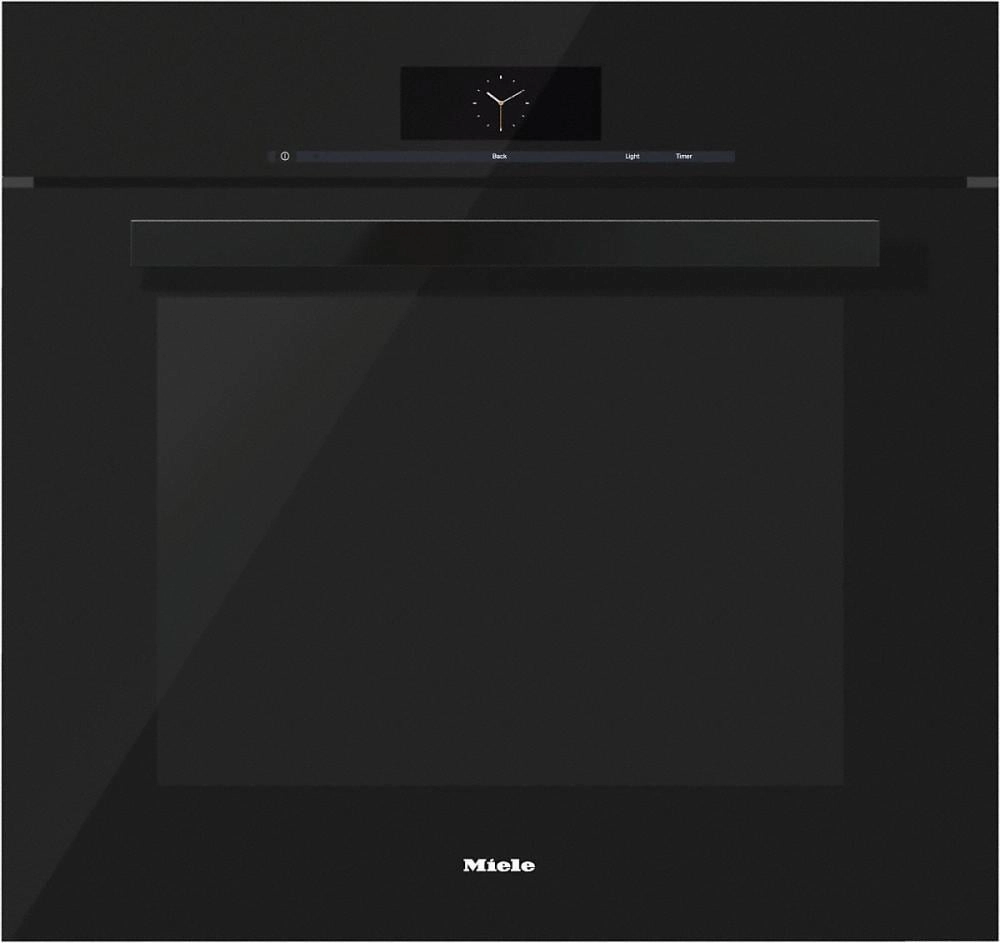 Miele H68802BPBK H 6880-2 Bp 30 Inch Convection Oven - The Multi-Talented Miele For The Highest Demands.- Obsidian Black Wall Ovens 27 inch wall oven built-in