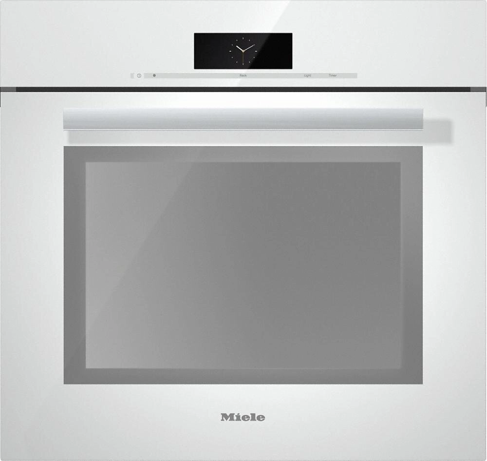 Miele H68802BPWH H 6880-2 Bp 30 Inch Convection Oven - The Multi-Talented Miele For The Highest Demands.- Brilliant White Wall Ovens 27 inch wall oven built-in