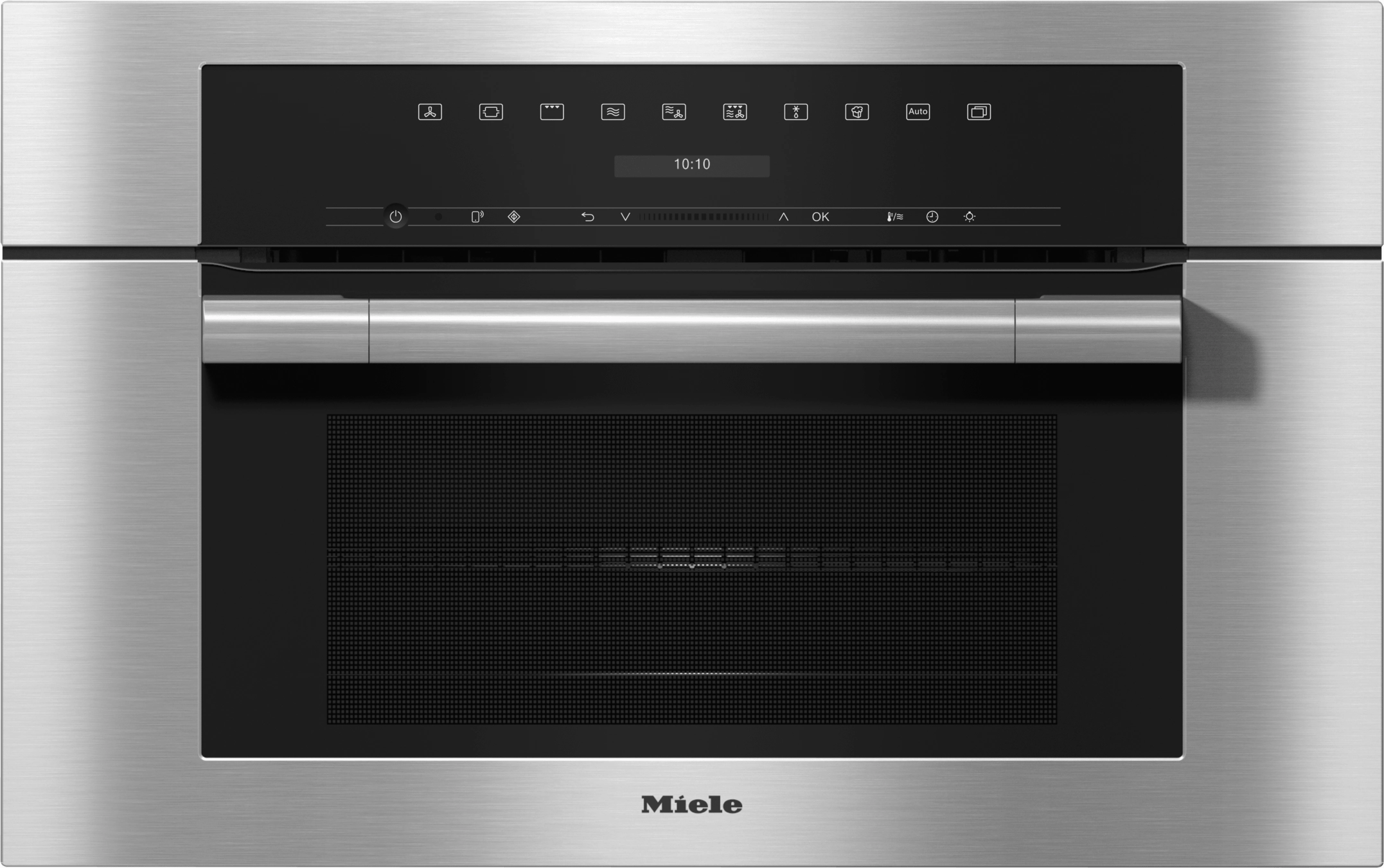 Miele H7170BM STAINLESS STEEL  30" Compact Speed Oven In A Perfectly Combinable Design With Automatic Programs And Combi Modes. Wall Ovens oven with smart temperature control