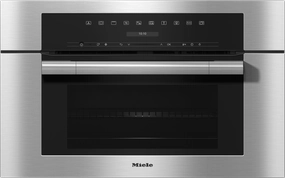 Miele H7170BM STAINLESS STEEL  30" Compact Speed Oven In A Perfectly Combinable Design With Automatic Programs And Combi Modes. Wall Ovens oven with smart temperature control