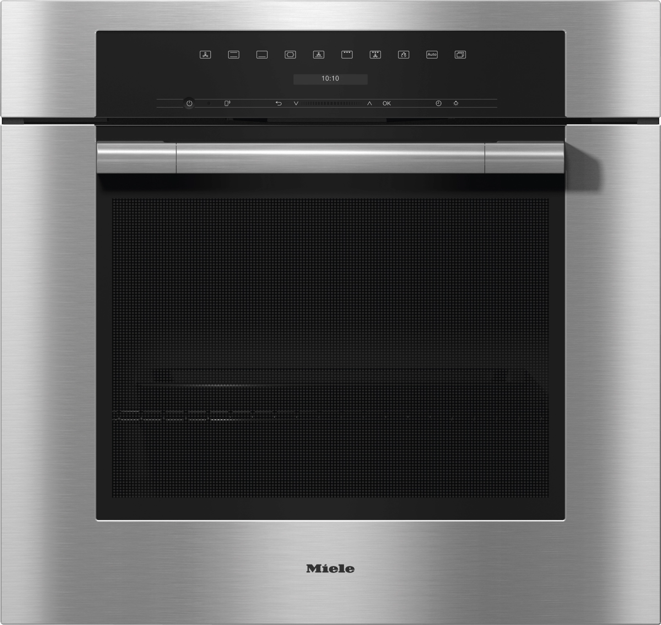 Miele H7180BPCTS H 7180 Bp - 30 Inch Convection Oven With Clear Text Display, Connectivity, And Self Clean. Wall Ovens convection wall oven with steam assist
