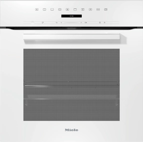 Miele H7263BPBW H 7263 Bp - 24" Oven With Clear Text Display, Connectivity, And Self Clean. Wall Ovens convection wall oven with steam assist