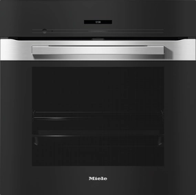 Miele H7263BPCTS H 7263 Bp - 24" Oven With Clear Text Display, Connectivity, And Self Clean. Wall Ovens convection wall oven with steam assist